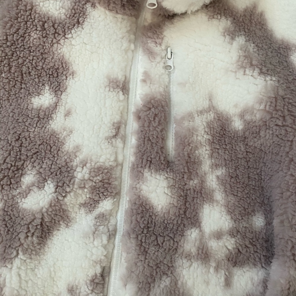 Betsey Johnson Tye Dye Fleece Zip Up - Picture 5 of 13